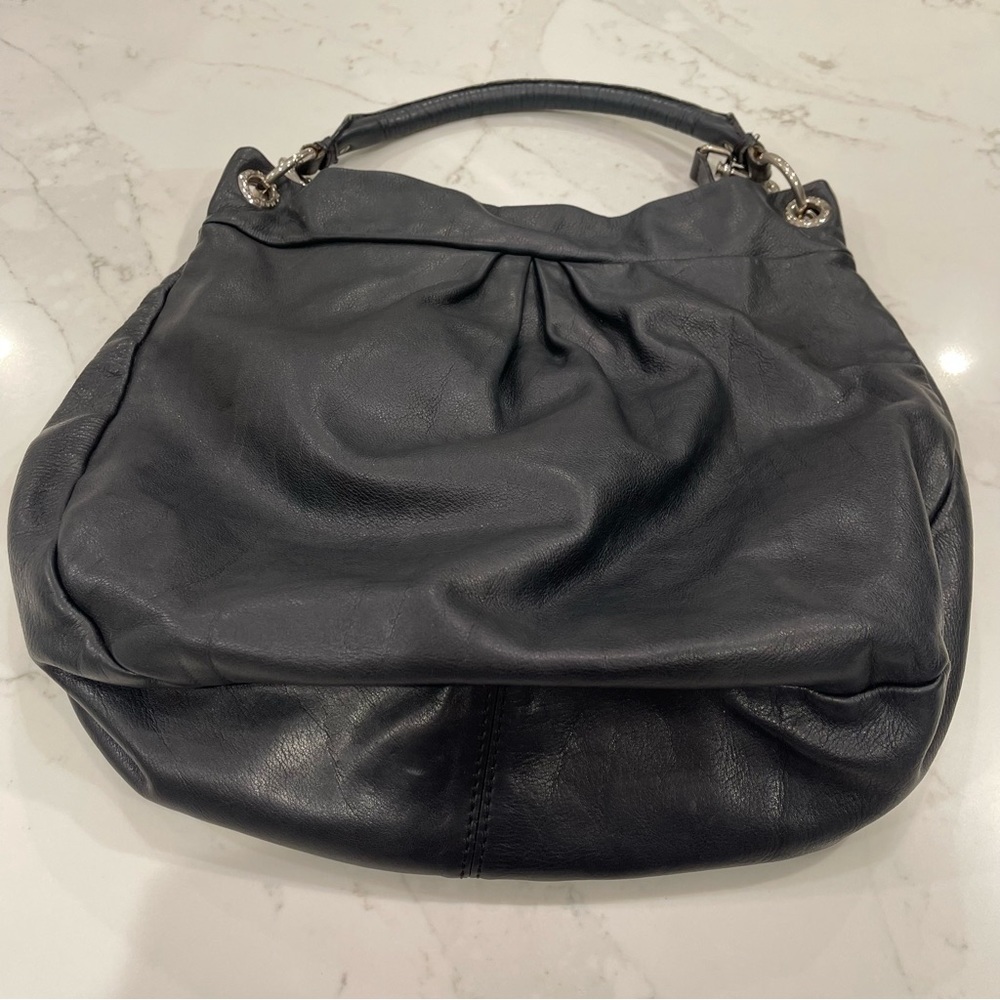 Gently used Marc by Marc Jacobs black leather hobo purse - Picture 12 of 16
